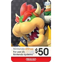 Nintendo Eshop Card $50 USA- Eshop 50 USD [Digital]